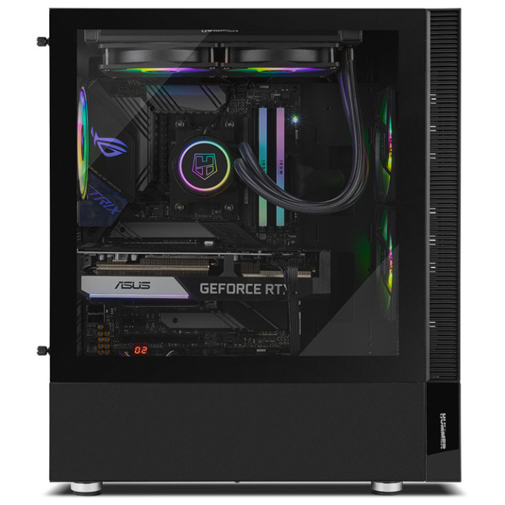 NOX Hummer Nemesis Midi Tower Preto