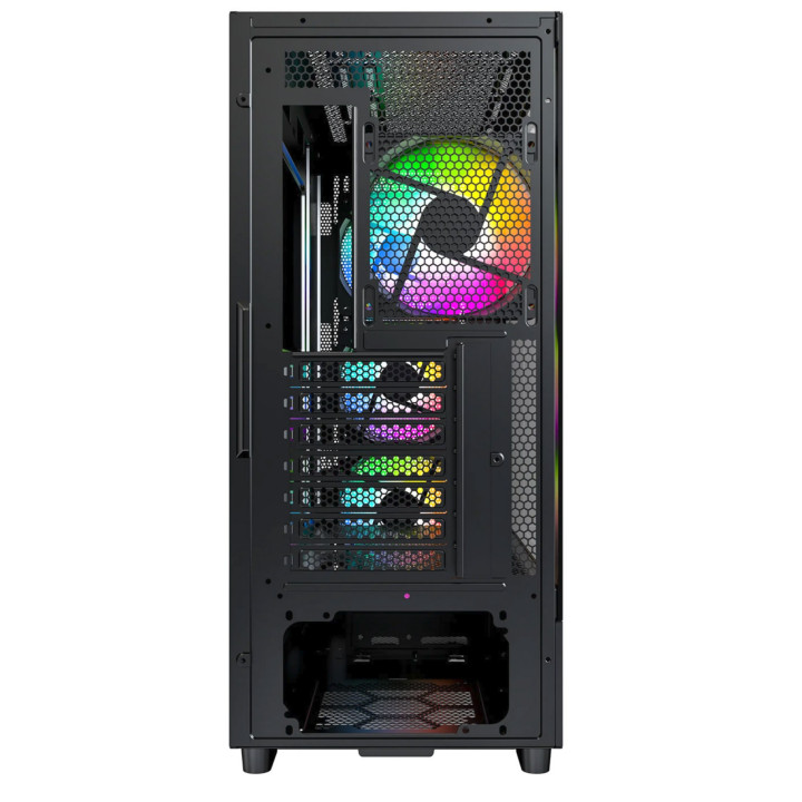Caixa Montech X5M ARGB Micro-ATX Preto