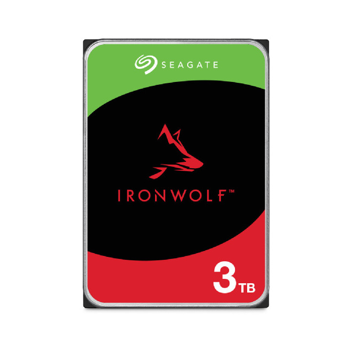 Seagate IronWolf ST3000VN006 unidade de disco rígido 3 TB 5400 RPM 256 MB 3.5" Serial ATA III