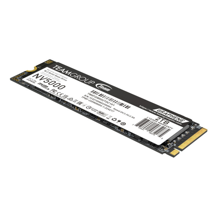 Team Group NV5000 2 TB M.2 PCI Express 4.0 NVMe 3D NAND