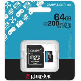 Cartão de Memória Kingston Technology SDCG4/64GBER 64GB