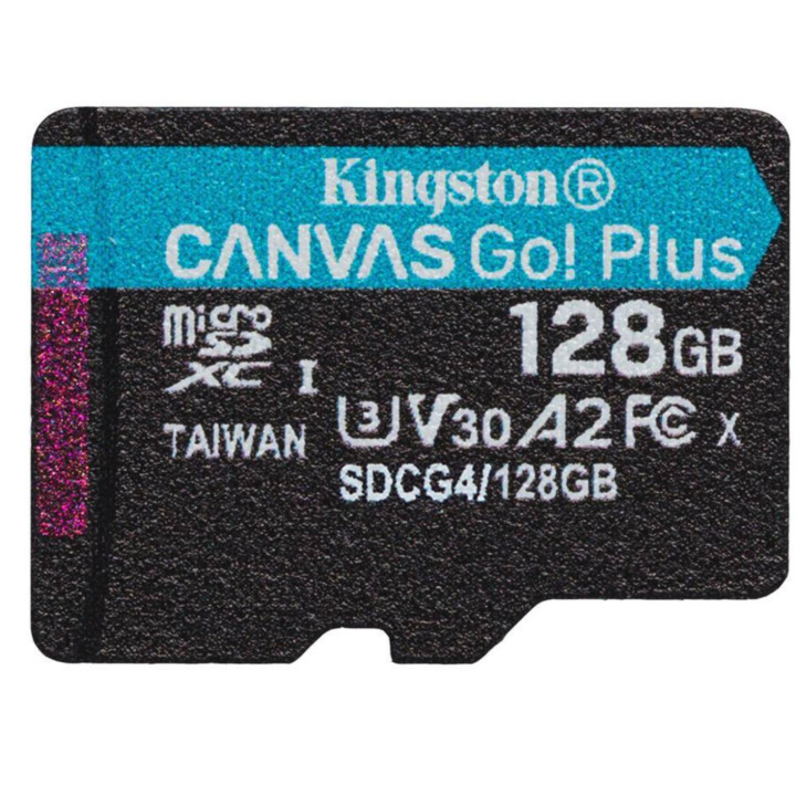 Cartão de Memória SD Kingston Technology Canvas Go! Plus SDCG4/128GBER 128GB