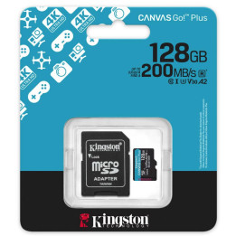 Cartão de Memória SD Kingston Technology Canvas Go! Plus SDCG4/128GBER 128GB