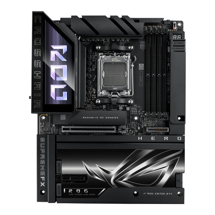 ASUS ROG CROSSHAIR X870E HERO BTF AMD X870E Ranhura AM5 ATX