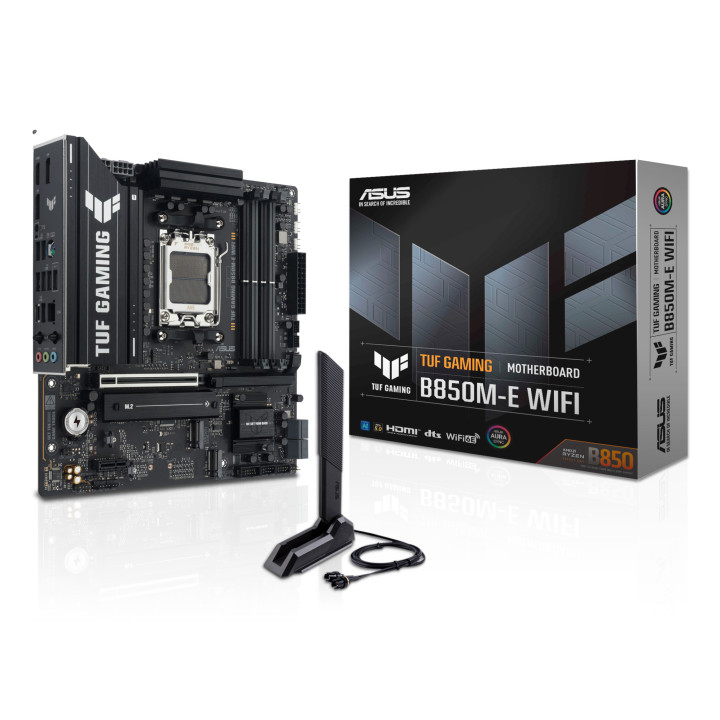 ASUS TUF GAMING B850M-E WIFI AMD B850 Ranhura AM5 micro ATX