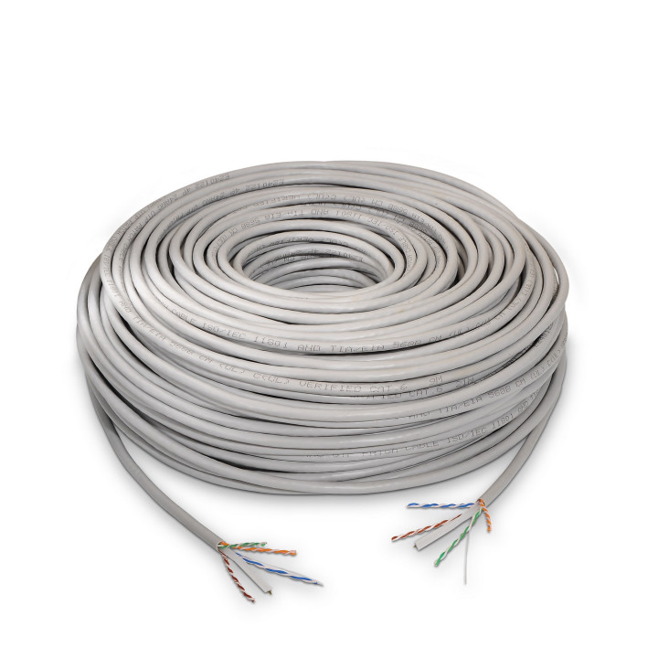 AISENS A135-0262 cabo de rede Cinzento 305 m Cat6 U UTP (UTP)