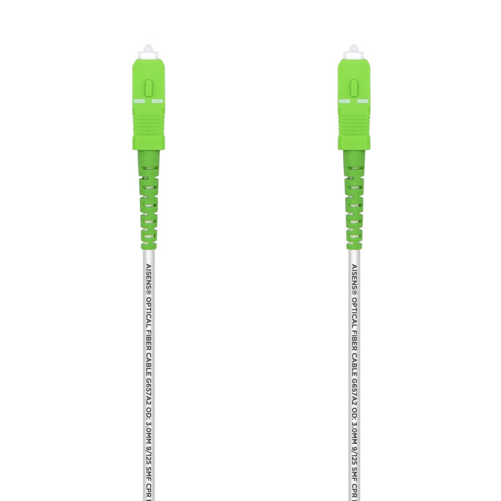 AISENS A152-0499 Cabo InfiniBand Fibra Ótica 15 m SC Branco