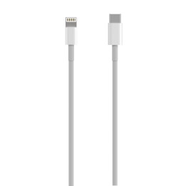 AISENS A102-0543 cabo Lightning 0,5 m Branco