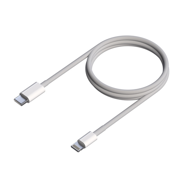 AISENS A102-0543 cabo Lightning 0,5 m Branco