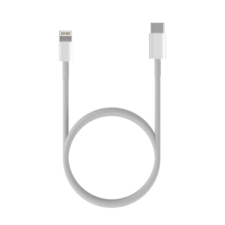 AISENS A102-0543 cabo Lightning 0,5 m Branco