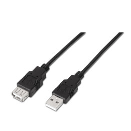 AISENS A101-0015 cabo USB USB 2.0 1 m USB A Preto