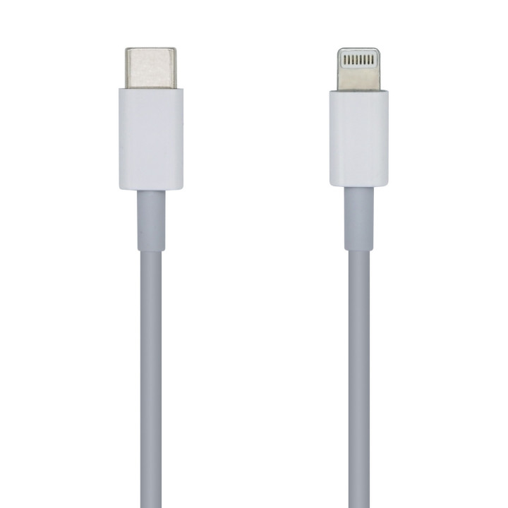 AISENS A102-0442 cabo Lightning 1 m Branco