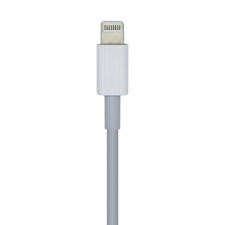 AISENS A102-0442 cabo Lightning 1 m Branco
