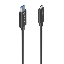 AISENS A157-0925 cabo USB USB 3.2 Gen 2 (3.1 Gen 2) 15 m 2 x USB A USB C Preto