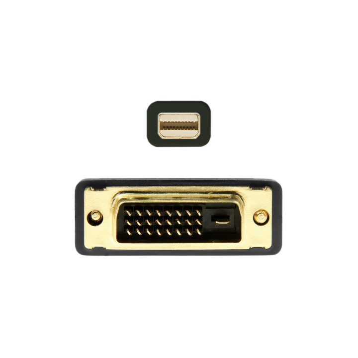 AISENS A125-0363 adaptador de cabo de vídeo 2 m Mini DisplayPort DVI Preto