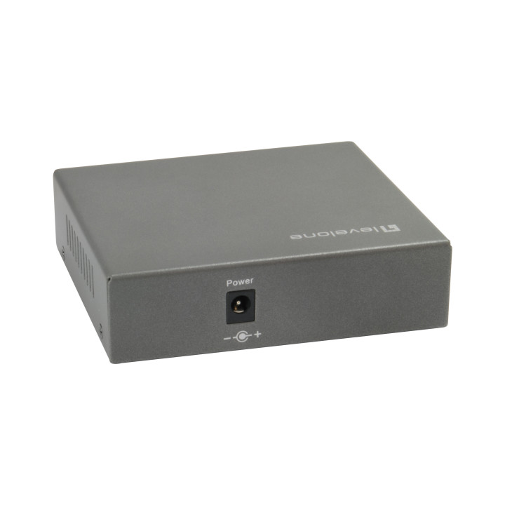 LevelOne GEP-0523 switch de rede Gigabit Ethernet (10 100 1000) Power over Ethernet (PoE) Preto