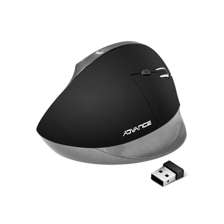 ADVANCE S-V185RF rato Escritório Mão direita RF Wireless 2400 DPI