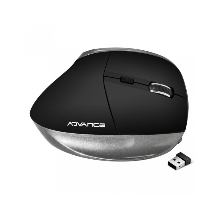 ADVANCE S-V185RF rato Escritório Mão direita RF Wireless 2400 DPI