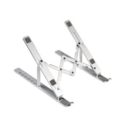 Conceptronic THANA04S Suporte para Computadores Portáteis Suporte para computador portátil Prateado 39,6 cm (15.6")