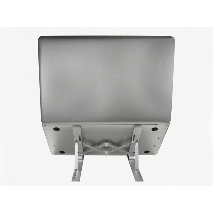 Conceptronic THANA04S Suporte para Computadores Portáteis Suporte para computador portátil Prateado 39,6 cm (15.6")