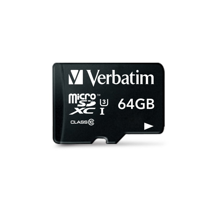 Verbatim Pro 64 GB MicroSDXC UHS Classe 10