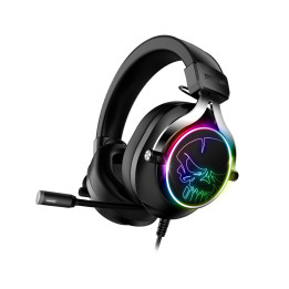 Spirit of Gamer XPERT-H600 Auscultadores Com fios Fita de cabeça Jogos USB Type-A Preto