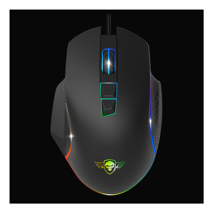 Spirit of Gamer PRO-M1 rato Jogos Mão direita Ótico 8000 DPI