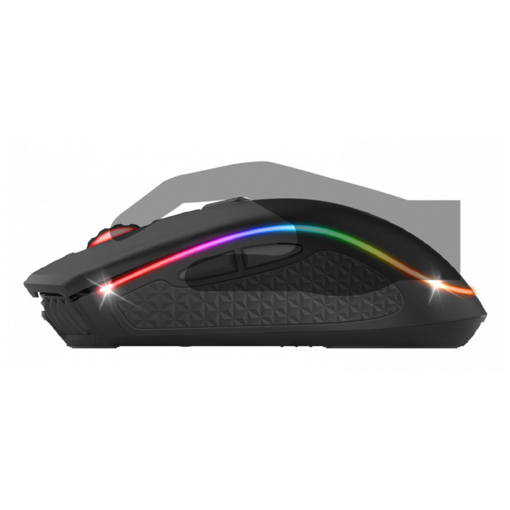 Spirit of Gamer PRO-M9 rato Jogos Ambidestro RF Wireless Ótico 4200 DPI