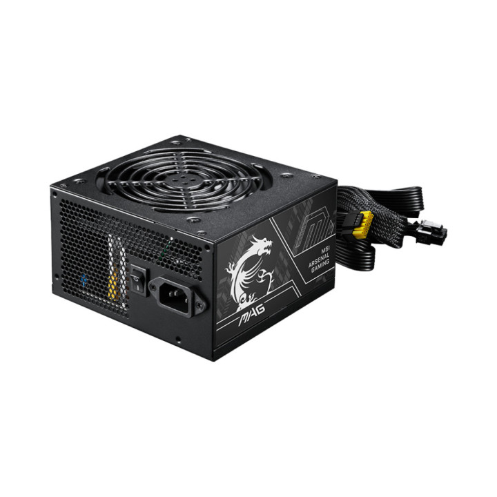 MSI MAG A750BN PCIE5 II fonte de alimentação 750 W 24-pin ATX ATX Preto