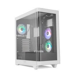 NOX Hummer ETHER Midi Tower Preto, Branco