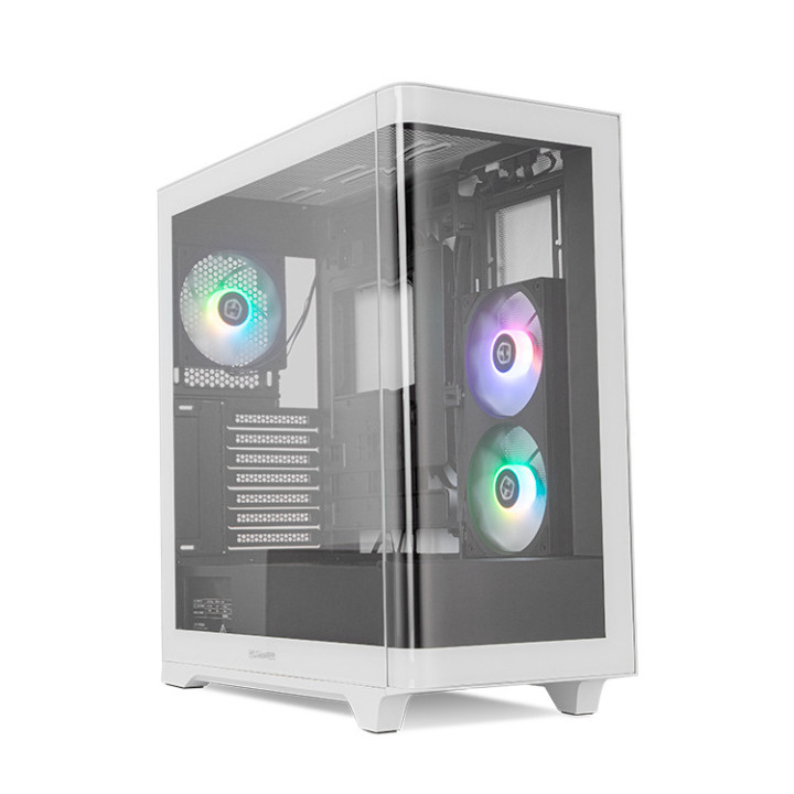 NOX Hummer ETHER Midi Tower Preto, Branco