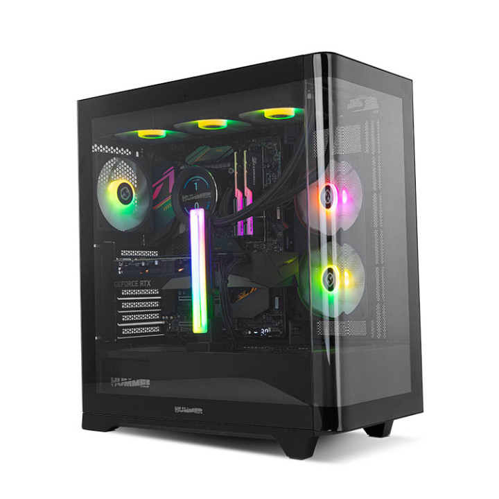 NOX Hummer ETHER Midi Tower Preto
