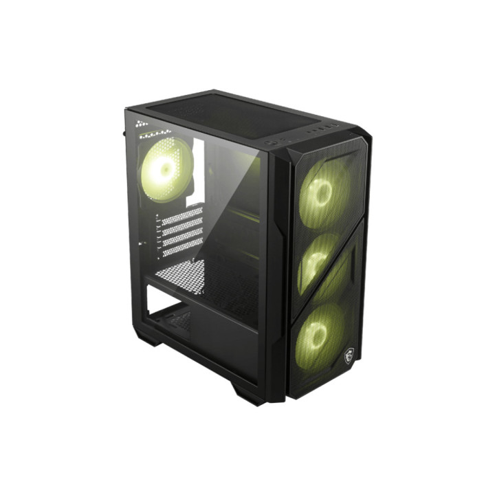 MSI MAG FORGE M110R AIRFLOW caixa para computador Mini Tower Preto