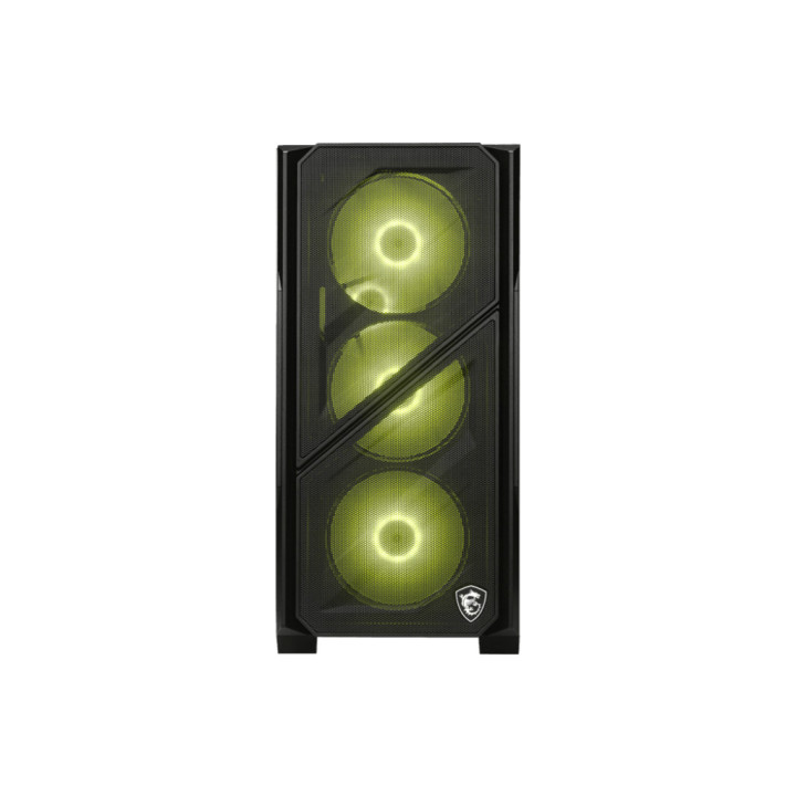 MSI MAG FORGE M110R AIRFLOW caixa para computador Mini Tower Preto