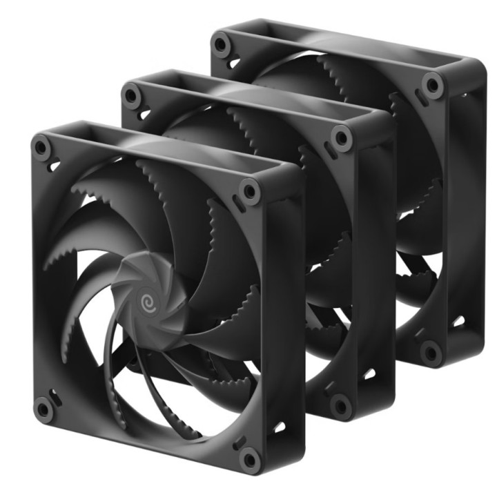 Ventoinha HAVN H14 Preto 140mm (Pack 3)