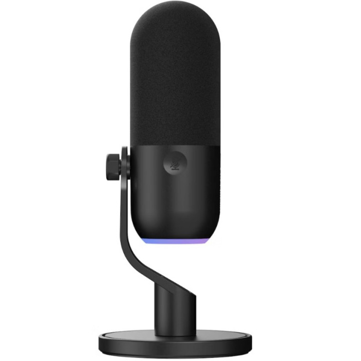 Microfone Streamplify MIC Mini Preto USB para Streaming e Gravação