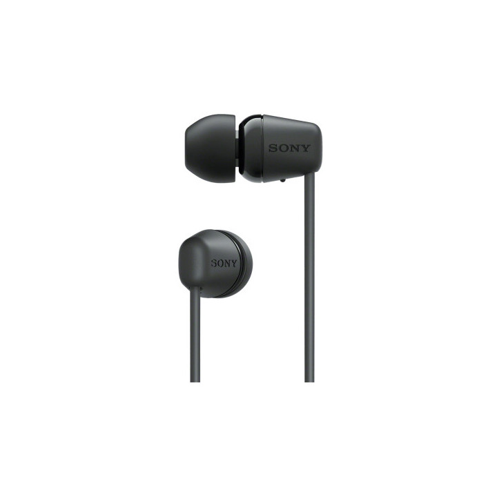 Sony WI-C100 Auscultadores Sem fios Intra-auditivo Chamadas Música Bluetooth Preto