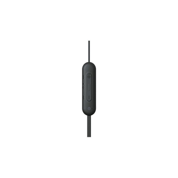 Sony WI-C100 Auscultadores Sem fios Intra-auditivo Chamadas Música Bluetooth Preto