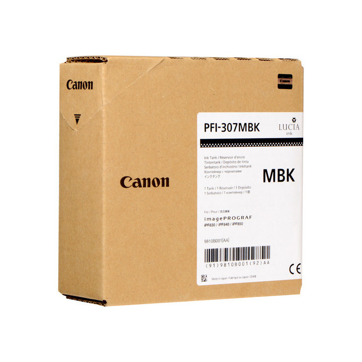 Canon PFI-307MBK tinteiro Original Preto