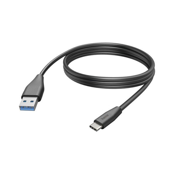 Hama 00201597 cabo USB USB 2.0 3 m USB C USB A Preto