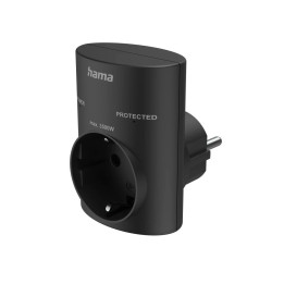 Hama 223322 tomada inteligente 3680 W Casa Preto