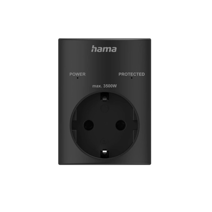 Hama 223322 tomada inteligente 3680 W Casa Preto