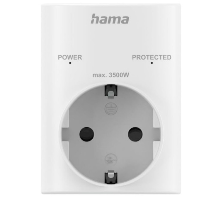Tomada Inteligente Hama 00223321 3680 W para Casa Branco