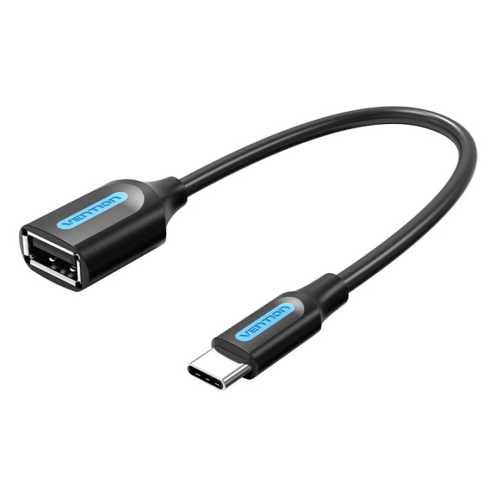 Vention CCSBB cabo USB USB 2.0 0,15 m USB C USB A Preto