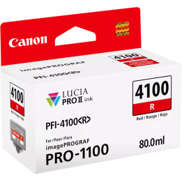 Tinteiro Canon LUCIA PRO II Vermelho Original | Rendimento Padrão
