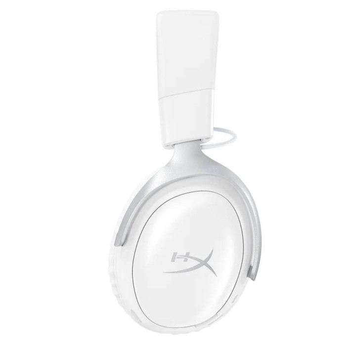 HyperX Cloud III S Branco | Headset Gaming Sem Fios | Conforto e Imersão