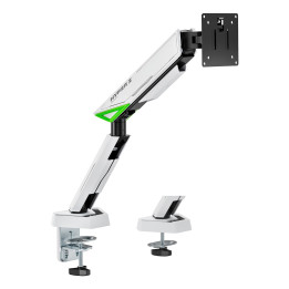 AISENS DT49TSR-343 montagem e suporte para monitores 124,5 cm (49") Secretária Preto, Branco
