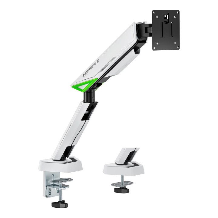 AISENS DT49TSR-343 montagem e suporte para monitores 124,5 cm (49") Secretária Preto, Branco