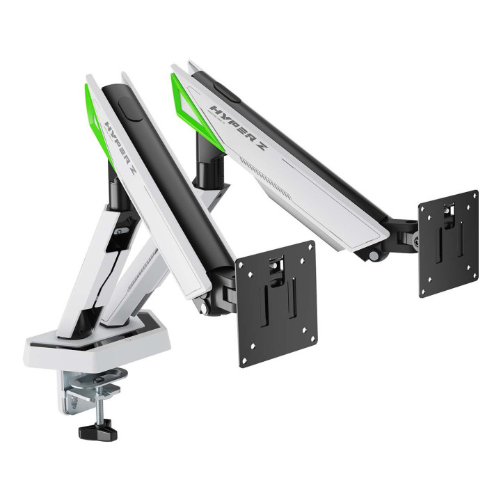 AISENS DT38TSR-345 montagem e suporte para monitores 96,5 cm (38") Secretária Preto, Branco