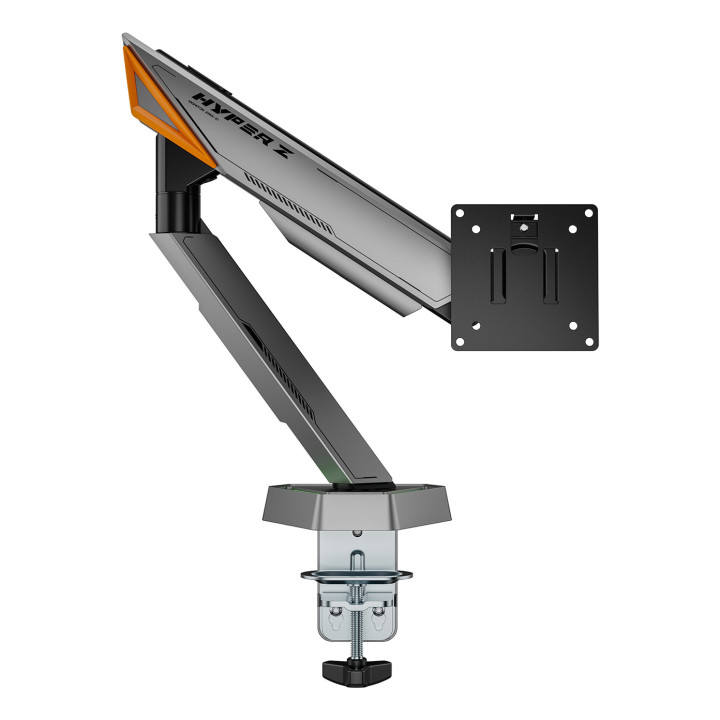 AISENS DT49TSRRGB-347 montagem e suporte para monitores 124,5 cm (49") Secretária Preto, Cinzento
